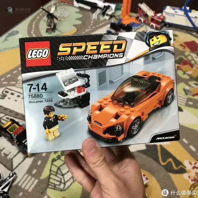 乐高这个大坑 篇五十八：LEGO 乐高 75880 迈凯轮 720S 开箱