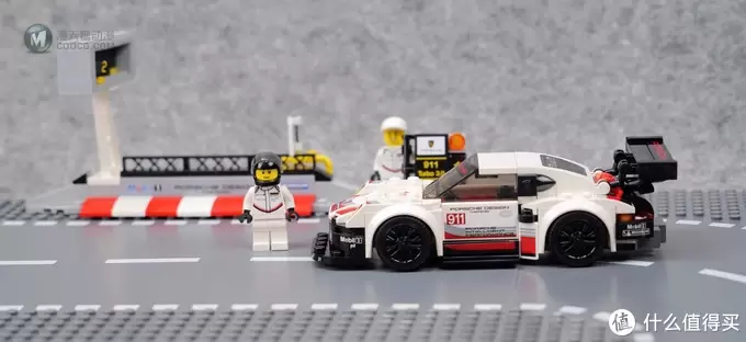 手残劝退！LEGO 乐高 Speed Champion 系列 保时捷 911 RSR & Turbo3.0 75888 开箱