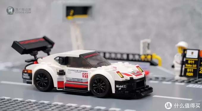 手残劝退！LEGO 乐高 Speed Champion 系列 保时捷 911 RSR & Turbo3.0 75888 开箱