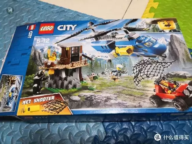 LEGO 乐高 60173 山地特警空中追捕开箱