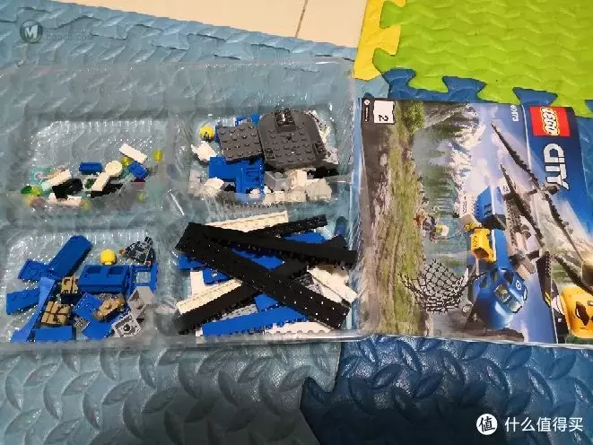 LEGO 乐高 60173 山地特警空中追捕开箱