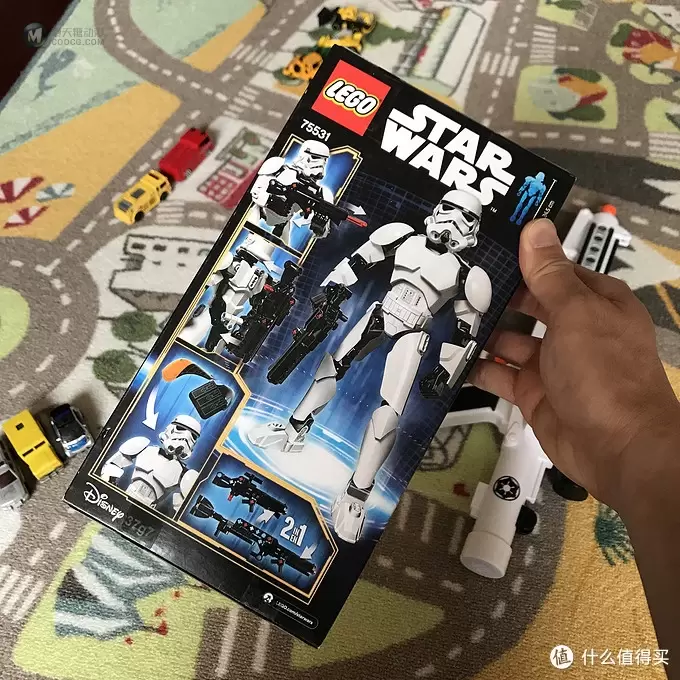 乐高这个大坑 篇五十六：白兵真爱粉！Lego 乐高 75531 Star Wars 白兵模型开箱