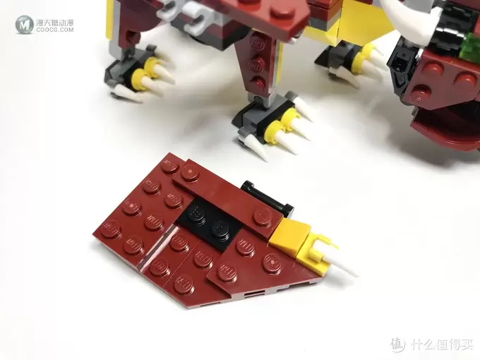 大头飞龙：LEGO 乐高 Creator创意百变系列 31073 神秘怪兽