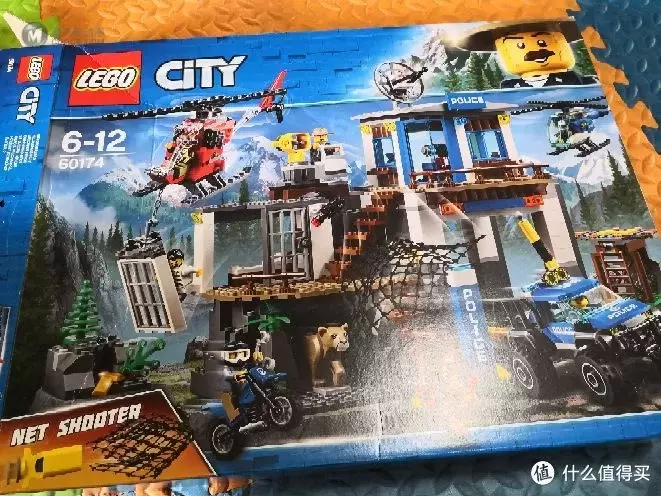 LEGO 乐高 60174 CITY 城市系列 山地警察总部开箱