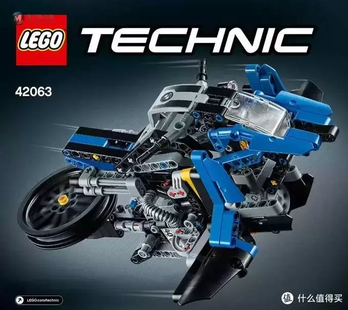 何以解忧，有我乐高 篇十：难得LP点值—LEGO 乐高 42063 宝马 R 1200 GS Adventure越野摩托车