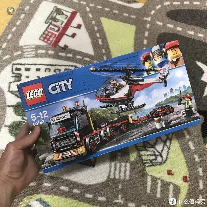 乐高这个大坑 篇五十四：LEGO 乐高城市组 60183 重型直升机运输车