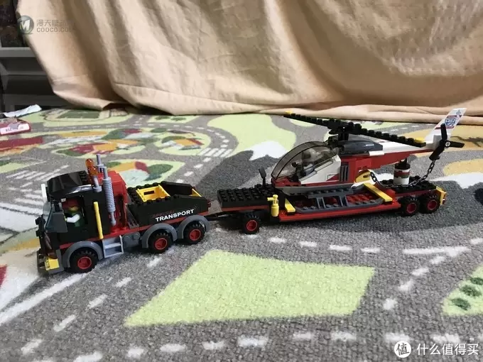 乐高这个大坑 篇五十四：LEGO 乐高城市组 60183 重型直升机运输车