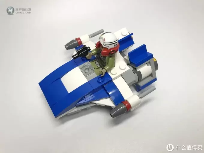 买人仔送载具：LEGO 乐高 迷你战队 75196 A翼战机对战TIE静默者