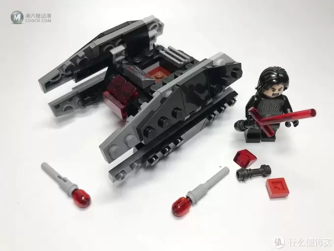 买人仔送载具：LEGO 乐高 迷你战队 75196 A翼战机对战TIE静默者