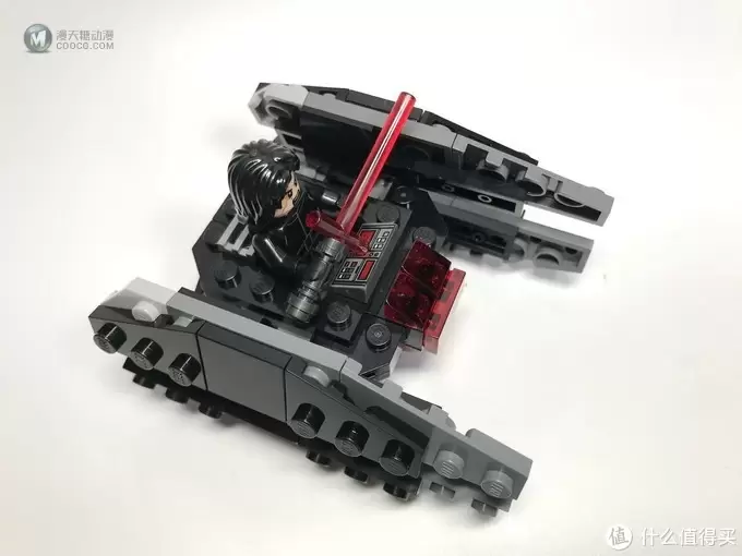 买人仔送载具：LEGO 乐高 迷你战队 75196 A翼战机对战TIE静默者