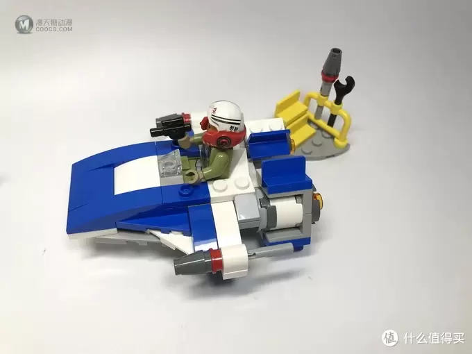 买人仔送载具：LEGO 乐高 迷你战队 75196 A翼战机对战TIE静默者