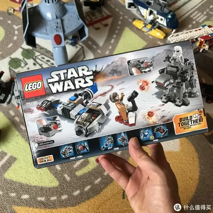 乐高这个大坑 篇五十五：Lego 乐高 75195 星球大战8 对战套装开箱