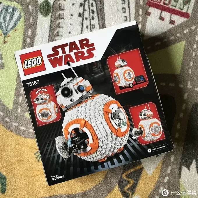 乐高这个大坑 篇五十三：LEGO 乐高 75187 乐高星球大战 BB-8机器人（详解超多图）