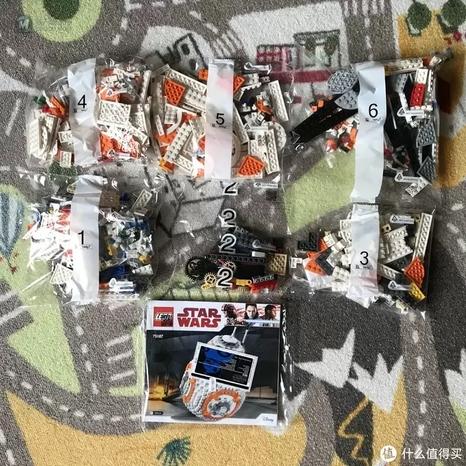 乐高这个大坑 篇五十三：LEGO 乐高 75187 乐高星球大战 BB-8机器人（详解超多图）