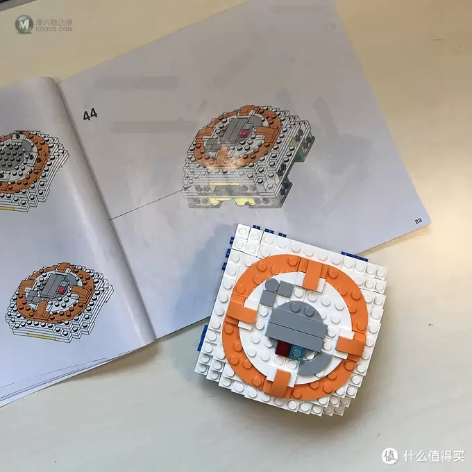 乐高这个大坑 篇五十三：LEGO 乐高 75187 乐高星球大战 BB-8机器人（详解超多图）