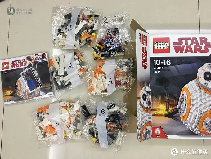 不惑大叔的legogo 篇二十五：滚滚红尘里有隐约的耳语：LEGO 乐高 75187 星战之萌宠BB-8开箱