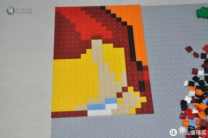 单反毁一生，LEGO穷三代 篇一百零六：LEGO 乐高 6250093 Iron Man Mosaic 钢铁侠马赛克画