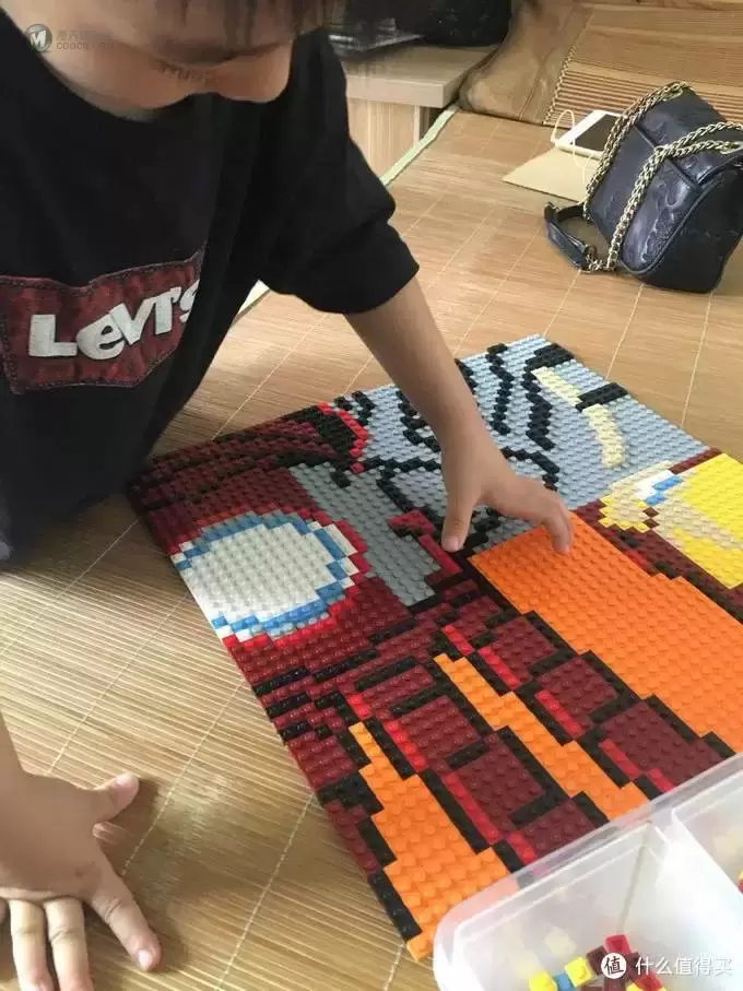 单反毁一生，LEGO穷三代 篇一百零六：LEGO 乐高 6250093 Iron Man Mosaic 钢铁侠马赛克画