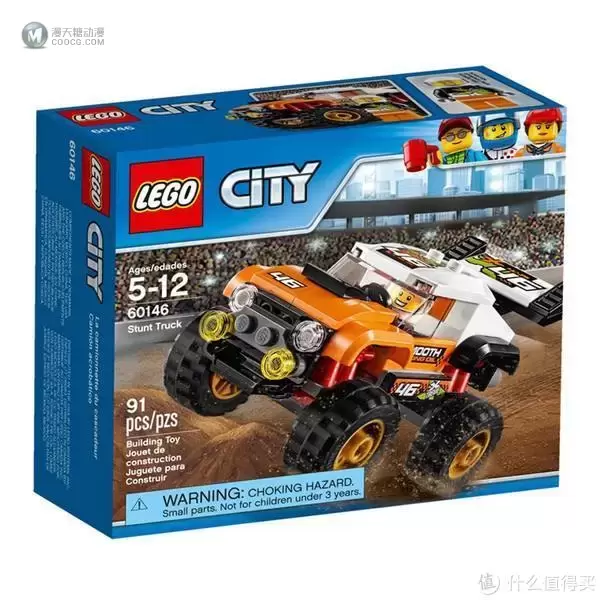 这不是我要的疯狂和暴力：LEGO 乐高 60180 City 城市组 巨轮越野车 对比评测