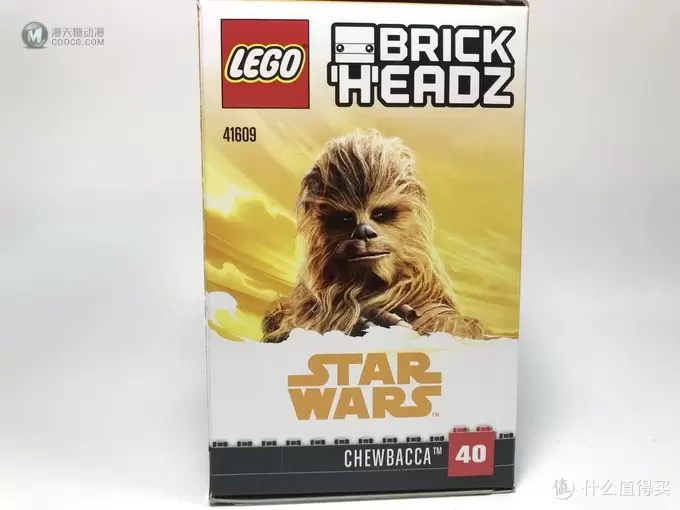 LEGO 乐高 41609 Chewbacca 楚巴卡 萌萌的大头