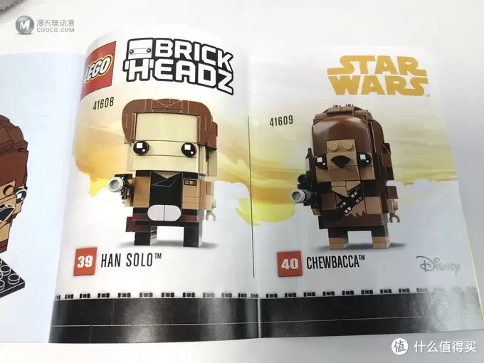 LEGO 乐高 41609 Chewbacca 楚巴卡 萌萌的大头