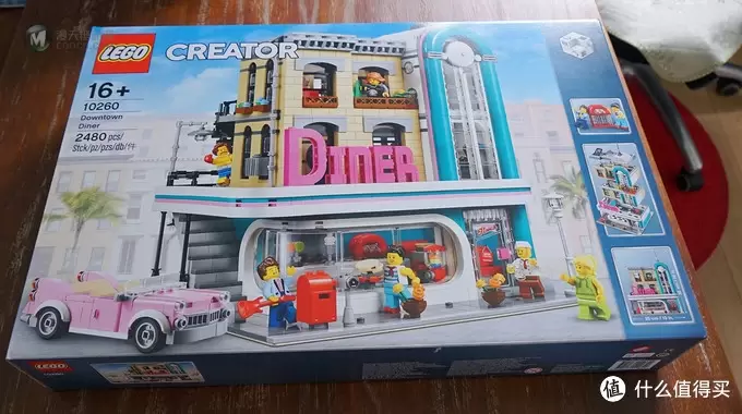 2018年街景新品 LEGO 乐高 10260 DOWNTOWN DINER 城中餐厅