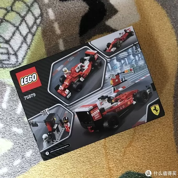 乐高这个大坑 篇六十一：Lego 乐高 Speed Champions 法拉利 SF16-H 75879