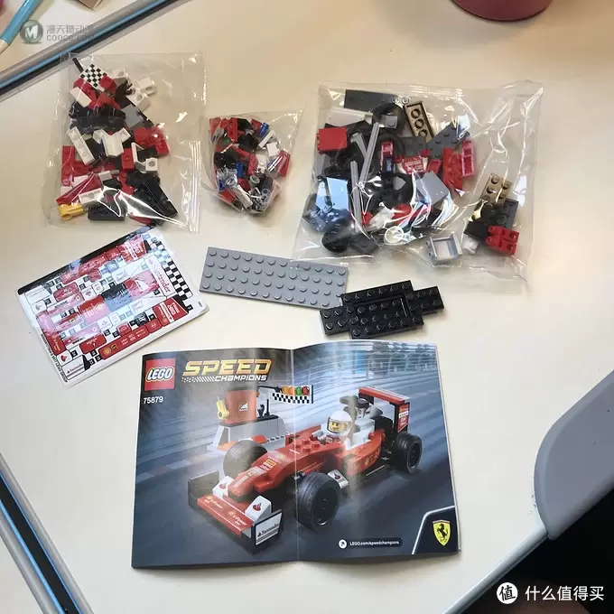 乐高这个大坑 篇六十一：Lego 乐高 Speed Champions 法拉利 SF16-H 75879