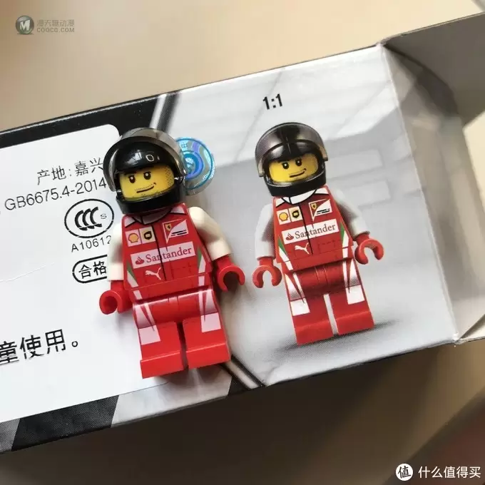 乐高这个大坑 篇六十一：Lego 乐高 Speed Champions 法拉利 SF16-H 75879