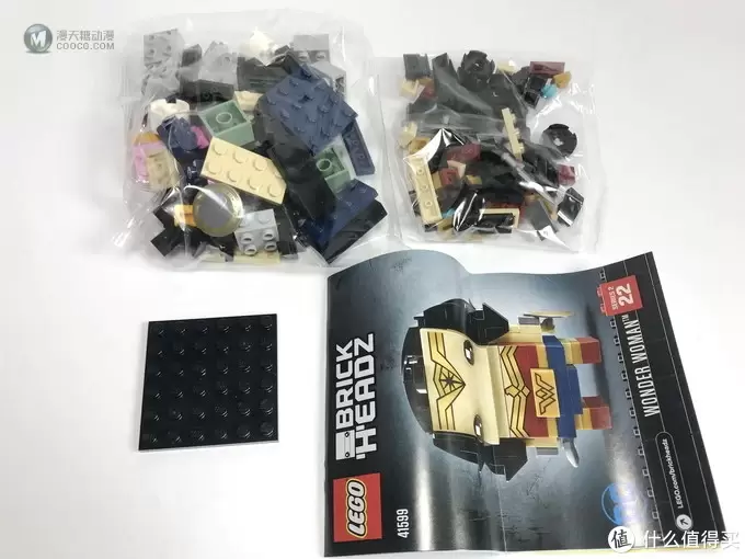 LEGO 乐高 萌萌的大头 41599  神奇女侠