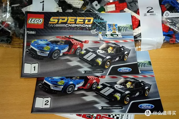 福特 GT V.S. 福特 GT40—LEGO 乐高 超级赛车系列 75881 开箱