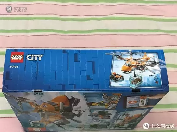 孩子的又一套乐高一LEGO 乐高 60193 极地空中运输机开箱分享