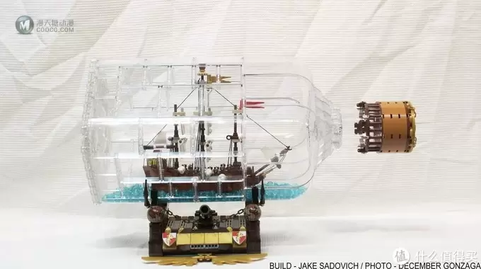 单反毁一生，LEGO穷三代 篇一百零四：LEGO 乐高 Ideas 创意系列 21313 Ship in a Bottle 瓶中船