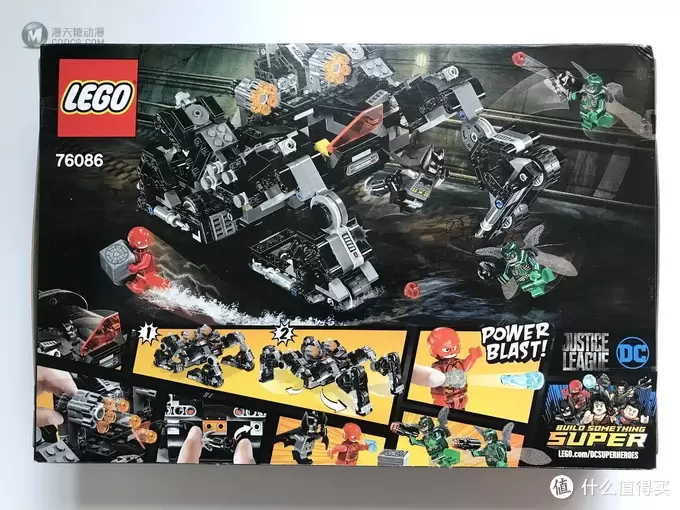 LEGO 乐高 76086 正义联盟之蝙蝠侠夜行者隧道攻击