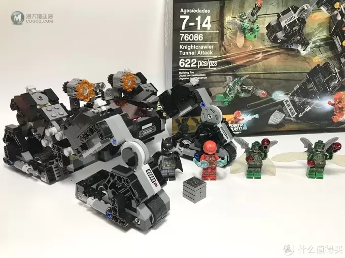 LEGO 乐高 76086 正义联盟之蝙蝠侠夜行者隧道攻击