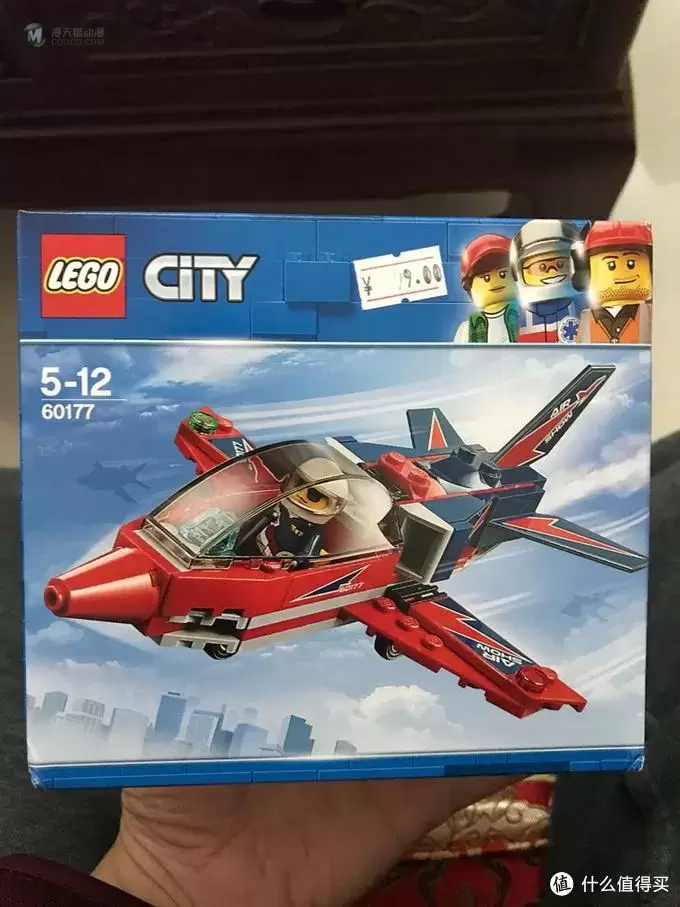 99元的乐高玩具：LEGO 乐高 城市SX60177 空中特技喷气机 组装分享