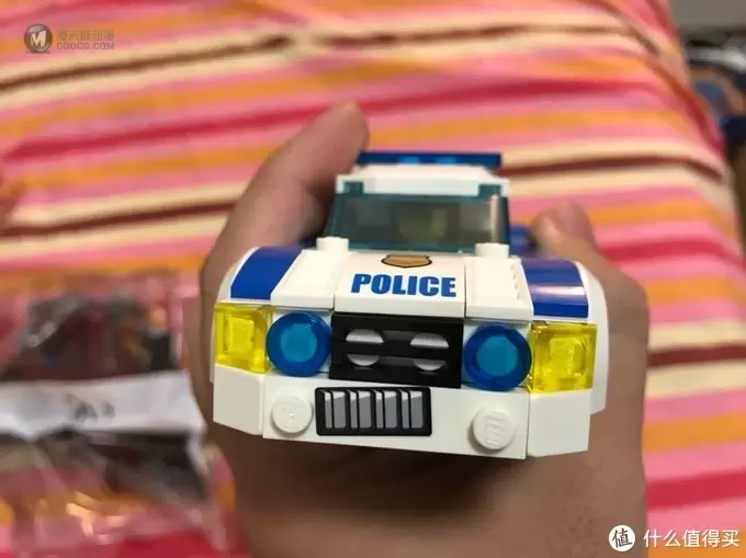 LEGO 乐高 60138一警用直升飞机1警车1汽车套装高速追捕晒单