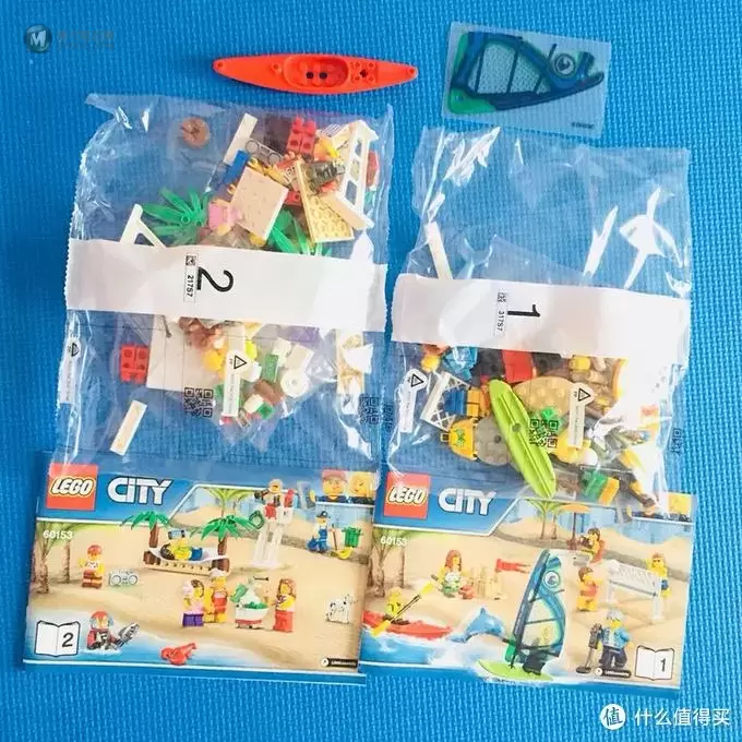 更贴近现实生活的乐高人仔—LEGO 乐高 60153 海滩人仔套装 开箱晒