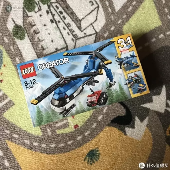 乐高这个大坑 篇四十六：#全民分享季#Lego Creation 31049 双螺旋翼直升机