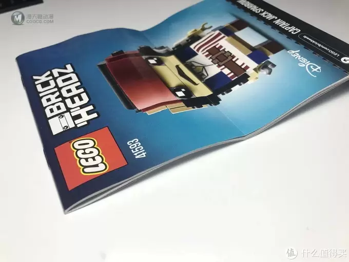 #全民分享季#萌萌的大头：LEGO 乐高 拼拼乐 41593 杰克船长 开箱