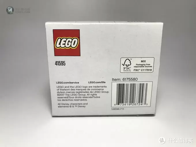 #全民分享季#LEGO 乐高 拼拼乐：萌萌的大头 41595 贝尔公主