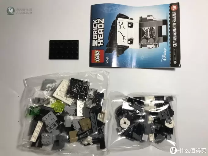 #全民分享季#LEGO 乐高 拼拼乐：萌萌的大头 41594  阿曼多·萨拉查船长