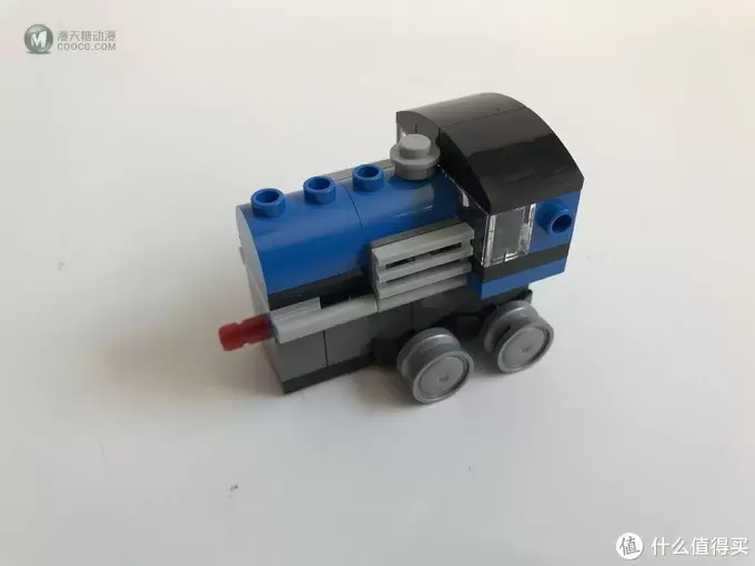 #全民分享季#LEGO 乐高 拼拼乐：创意三合一 31054 蓝色小火车 开箱