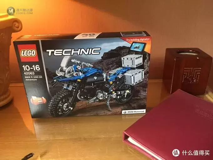 严丝合缝的快感：LEGO 乐高 42063 0BMW摩托 晒单