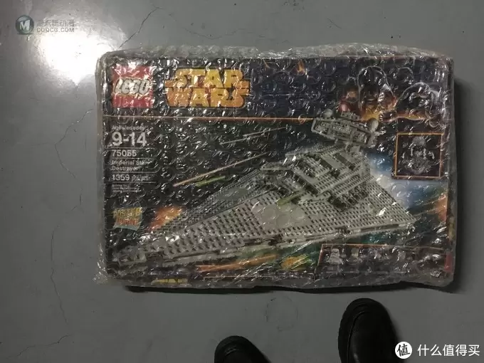 不惑大叔的legogo 篇二十一：沙场利剑：LEGO 乐高 75055 星球大战之帝国歼星舰 开箱