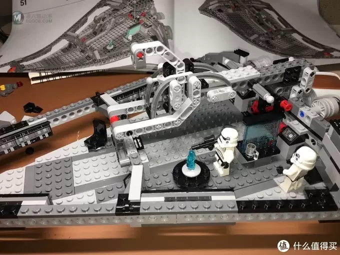 不惑大叔的legogo 篇二十一：沙场利剑：LEGO 乐高 75055 星球大战之帝国歼星舰 开箱