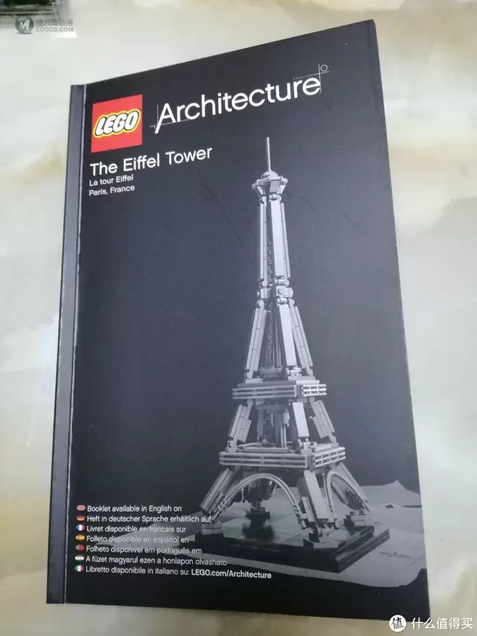 #原创新人#浪漫的“铁娘子”，记录我的首个乐高： Lego 乐高 The Eiffel Tower 埃菲尔铁塔 21019