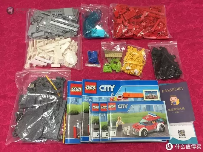 乐高共享积木 篇三：LEGO 乐高 CITY系列 60110 新版消防总局 拼搭