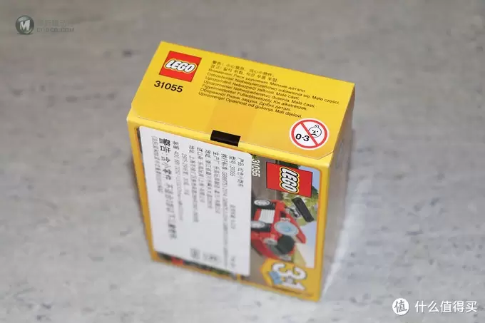 小set一样有乐趣—LEGO 乐高 百变三合一系列 31055 红色小跑车 开箱