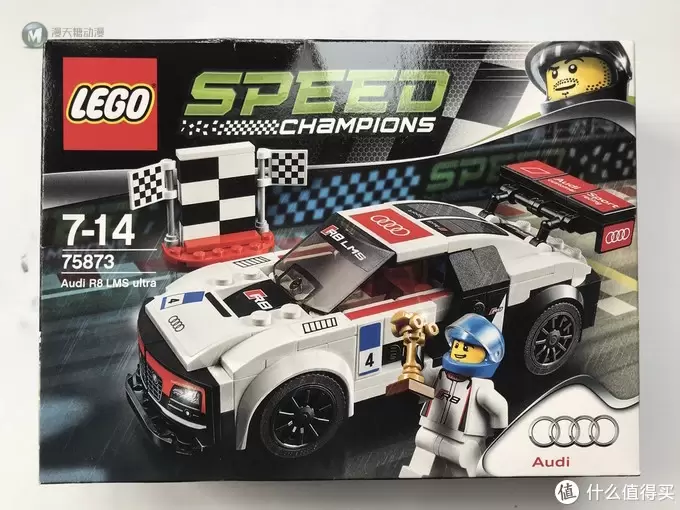 LEGO 乐高 拼拼乐 75873 超级赛车系列 奥迪R8 LMS